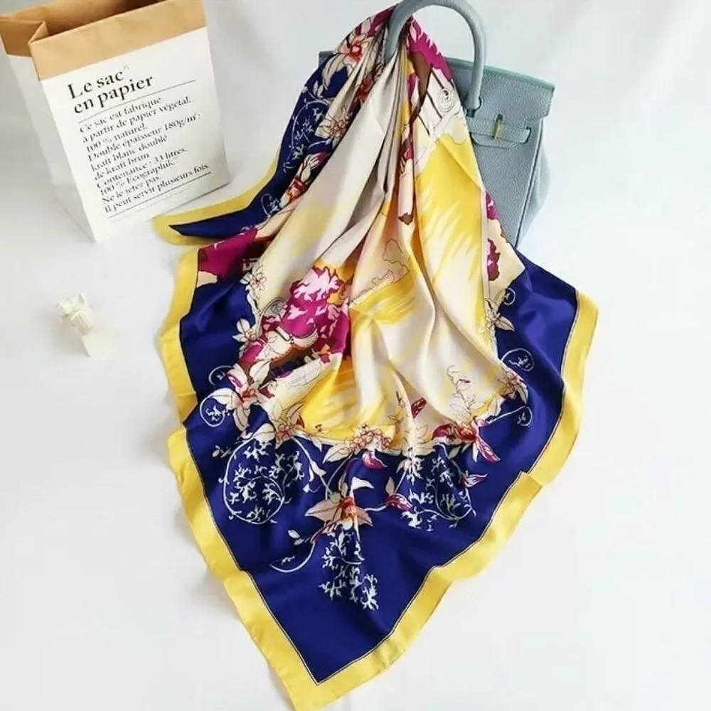 Women Twill Square Scarf/Shawl Body Wrap